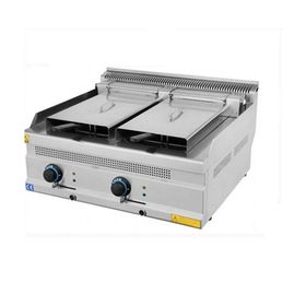 Turhan Çelik TC.6FE600 8+8 L 60x60x30 cm Elektrikli Fritöz