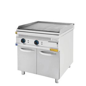 Turhan Çelik TC.9IE800 80x93x85 cm Alt Dolaplı Elektrikli Düz Pleyt Izgara