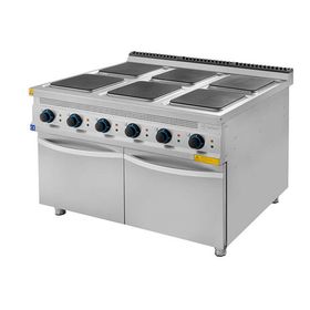 Turhan Çelik TC.9OCE120 6'lı Alt Dolaplı 120x93x85 cm Elektrikli Ocak