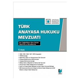 TÜRK ANAYASA HUKUKU MEVZUATI - KOMISYON