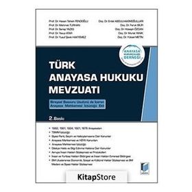 TÜRK ANAYASA HUKUKU MEVZUATI - KOMISYON