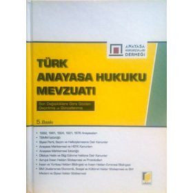 TÜRK ANAYASA HUKUKU MEVZUATI - KOMISYON