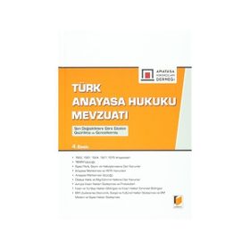 TÜRK ANAYASA HUKUKU MEVZUATI - KOMISYON