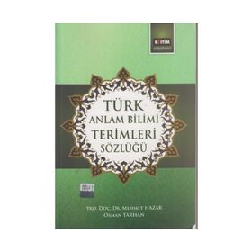 TÜRK ANLATIM BILIMI TERIMLERI SÖZLÜĞÜ - OSMAN TARHAN;MEHMET HAZAR