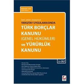 Türk Borçlar Kanunu Genel Hükümler ve Yürürlük Kanunu 2 Cilt - Muktedir Lale