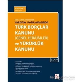 Türk Borçlar Kanunu Genel Hükümler ve Yürürlük Kanunu 2 Cilt - Muktedir Lale