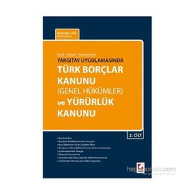 Türk Borçlar Kanunu Genel Hükümler ve Yürürlük Kanunu 2 Cilt - Muktedir Lale