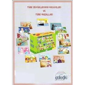 Türk Büyüklerinin Hikayeleri ve Türk Masalları Seti-15 Kitap Takım - Kolektif
