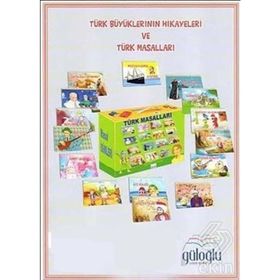 Türk Büyüklerinin Hikayeleri ve Türk Masalları Seti-15 Kitap Takım - Kolektif