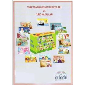 Türk Büyüklerinin Hikayeleri ve Türk Masalları Seti-15 Kitap Takım - Kolektif