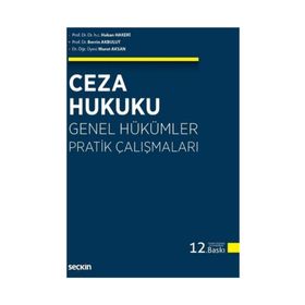 Türk Ceza Hukuku Genel Hükümler Pratik Çalışmaları