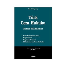 Türk Ceza Hukuku Genel Hükümler