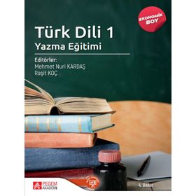 Türk Dili 1 Yazma Eğitimi - Pegem Akademi Yayıncılık