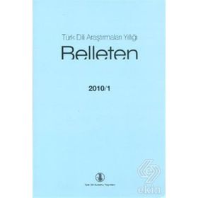 Türk Dili Araştırmaları Yıllığı - Belleten 2010 / 2 - Türk Dil Kurumu Yayınları