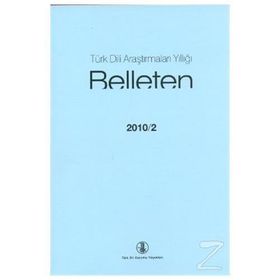 Türk Dili Araştırmaları Yıllığı - Belleten 2010 / 2 - Türk Dil Kurumu Yayınları