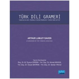 TÜRK DILI GRAMERI - ARTHUR LUMLEY DAVIDS