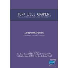 TÜRK DILI GRAMERI - ARTHUR LUMLEY DAVIDS