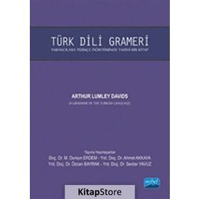 TÜRK DILI GRAMERI - ARTHUR LUMLEY DAVIDS