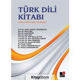 TÜRK DILI KİTABI - GÜLDEN SAĞOL YÜKSEKKAYA