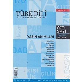 TÜRK DILI SAYI 349: YAZIN AKIMLARI - KOLEKTIF