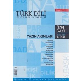 TÜRK DILI SAYI 349: YAZIN AKIMLARI - KOLEKTIF