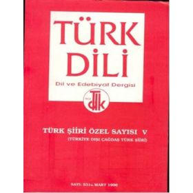 TÜRK DILI SAYI 450: TÜRK ŞİİRİ ÖZEL SAYISI 3 (HALK ŞİİRİ) - KOLEKTIF