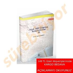 Türk Dili Üzerine Araştırmalar 3 - Zeynep Korkmaz