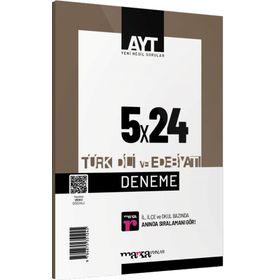 Türk Dili ve Edebiyatı 5 Deneme Tamamı Video Çözümlü Marka Yayınları