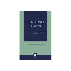Türk Dilinde Edatlar - Necmettin Hacıeminoğlu