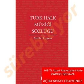 Türk Halk Müziği Sözlüğü - Melih Duygulu
