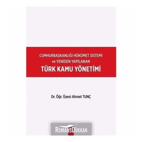 Türk Kamu Yönetimi - Ahmet Tunç