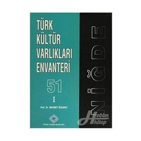 Türk Kültür Varlıkları Envanteri - 51 Niğde 2 Cilt Takım - Mehmet Özkarcı