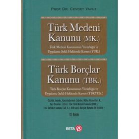 Türk Medeni Kanunu - Türk Borçlar Kanunu - İsmail Ercan