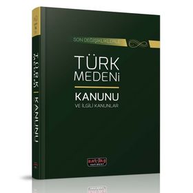 Türk Medeni Kanunu ve İlgili Kanunlar 2021 Savaş Yayınevi
