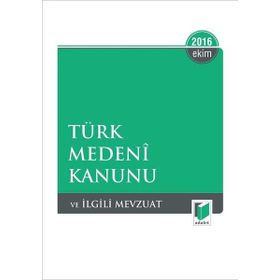 TÜRK MEDENI KANUNU VE İLGİLİ MEVZUAT (CEP BOY) - KOLEKTIF