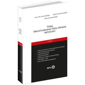 Türk Milletlerarası Özel Hukuk Mevzuatı - Beta Basım Yayım