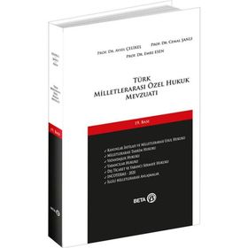 Türk Milletlerarası Özel Hukuk Mevzuatı - Beta Basım Yayım