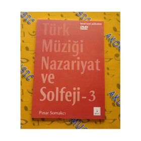 TÜRK MÜZİĞİ NAZARIYAT VE SOLFEJI 3 DVD'LI - PINAR SOMAKÇI