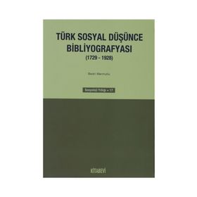 TÜRK SOSYAL DÜŞÜNCE BİBLİYOGRAFYASI - BEDRI MERMUTLU