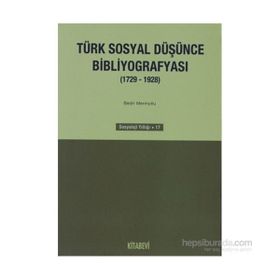 TÜRK SOSYAL DÜŞÜNCE BİBLİYOGRAFYASI - BEDRI MERMUTLU