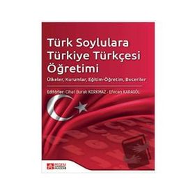 Türk Soylulara Türkiye Türkçesi Öğretimi Pegem Akademi Yayıncılık