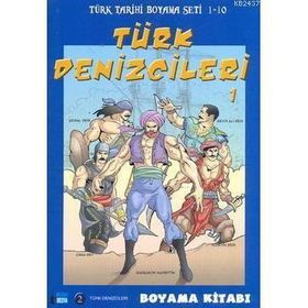 TÜRK TARIHI BOYAMA SETI TÜRK DENIZCILERI 1 - SERHAT FILIZ