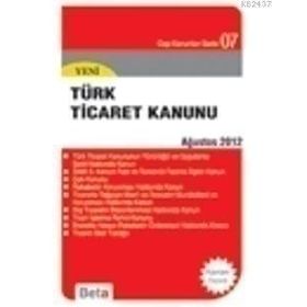 TÜRK TICARET KANUNU - CELAL ÜLGEN (ISBN:9786053778486)