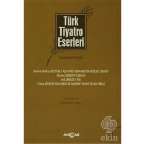 Türk Tiyatro Eserleri 1 Tanzimat Dönemi - Gıyasettin Aytaş