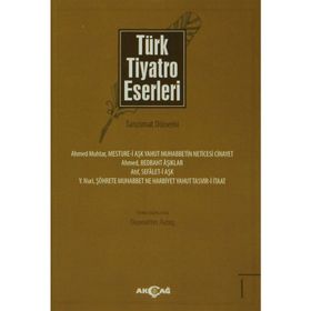 Türk Tiyatro Eserleri 1 Tanzimat Dönemi - Gıyasettin Aytaş
