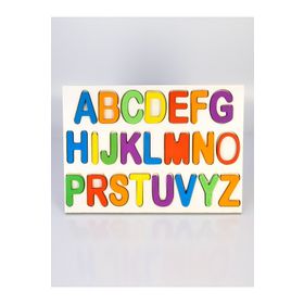 Türk Toys Ahşap Alfabe Eğitici Harfler Bultak Puzzle Çocuk Oyuncağı