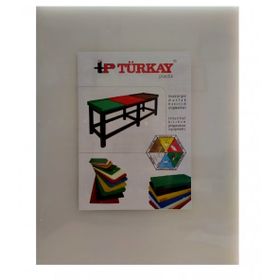 Türkay Polietilen Beyaz 30x50x4 cm Kesim Levhası Kesme Tahtası