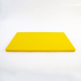 Türkay Polietilen Sarı 30x50x4 cm Kesim Levhası Kesme Tahtası