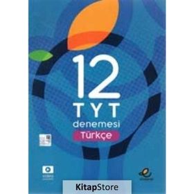 Türkçe 12'li Deneme 2021 Model-ÜçDörtBeş Yayınları + TYT Türkçe 10 Deneme-Azza Yayınları