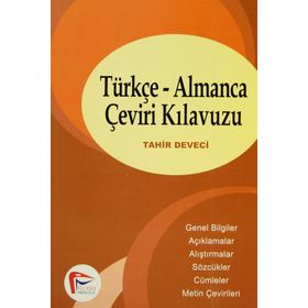 TÜRKÇE ALMANCA ÇEVİRİ KILAVUZU - TAHIR DEVECI